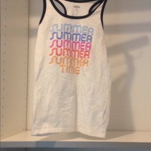 Girls Old Navy Racerback Tank